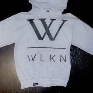 Grey WLKN Hoodie